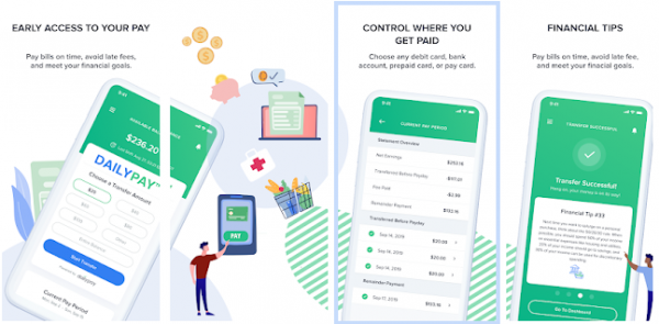DailyPay - apps like earnin