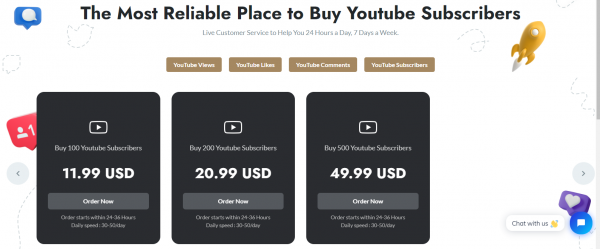 GetViral: Site to Buy YouTube Subscribers