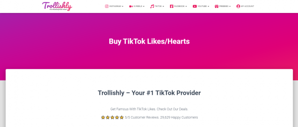 Trollishly: Site to Buy TikTok Likes & Views