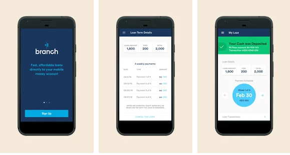 branch - apps like earnin