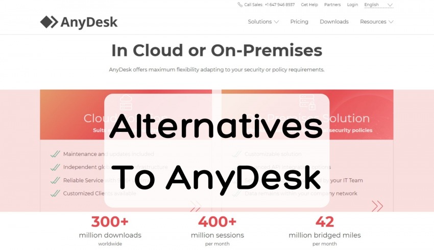 Alternatives To AnyDesk