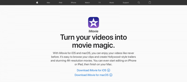 Apple iMovie