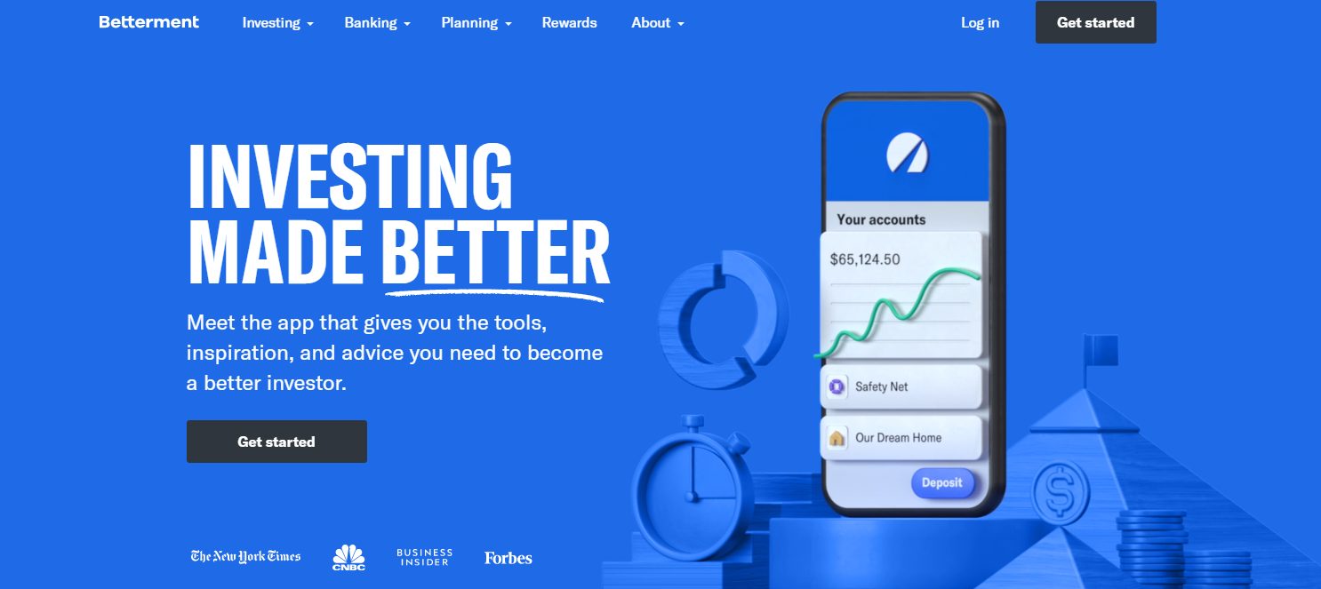 Betterment - robinhood alternatives