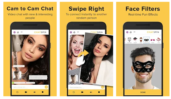 Chatspin: App like Omegle