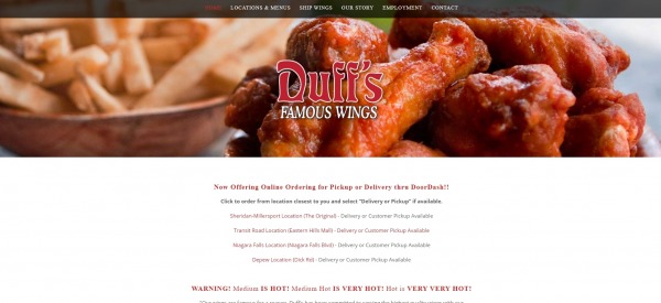 Duff’s Famous Wings - Chicken Wings in Toronto