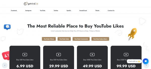 GetViral: Site To Buy YouTube Likes