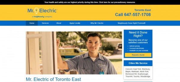 Mr. Electric: Electrician In Toronto