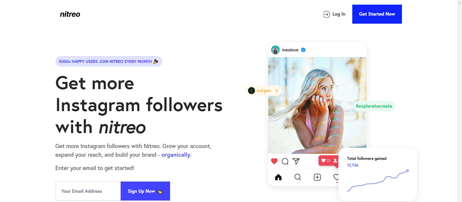 Nitreo - instagram bots 