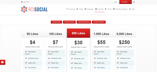 Red Social: Site To Buy YouTube Likes