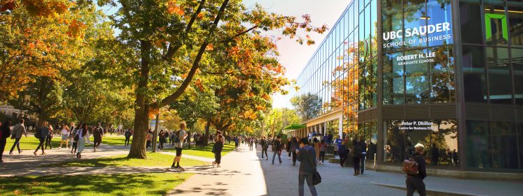 Sauder School of Business – University of British Columbia -business schools in Canada