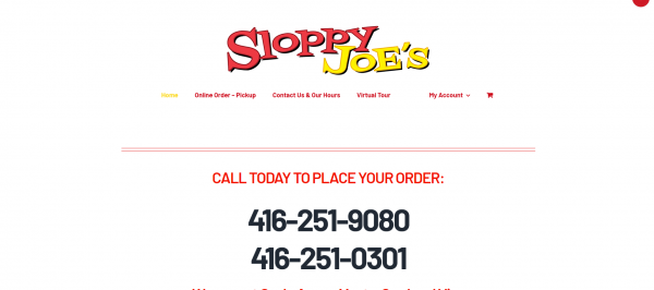 Sloppy Joe’s - Chicken Wings in Toronto