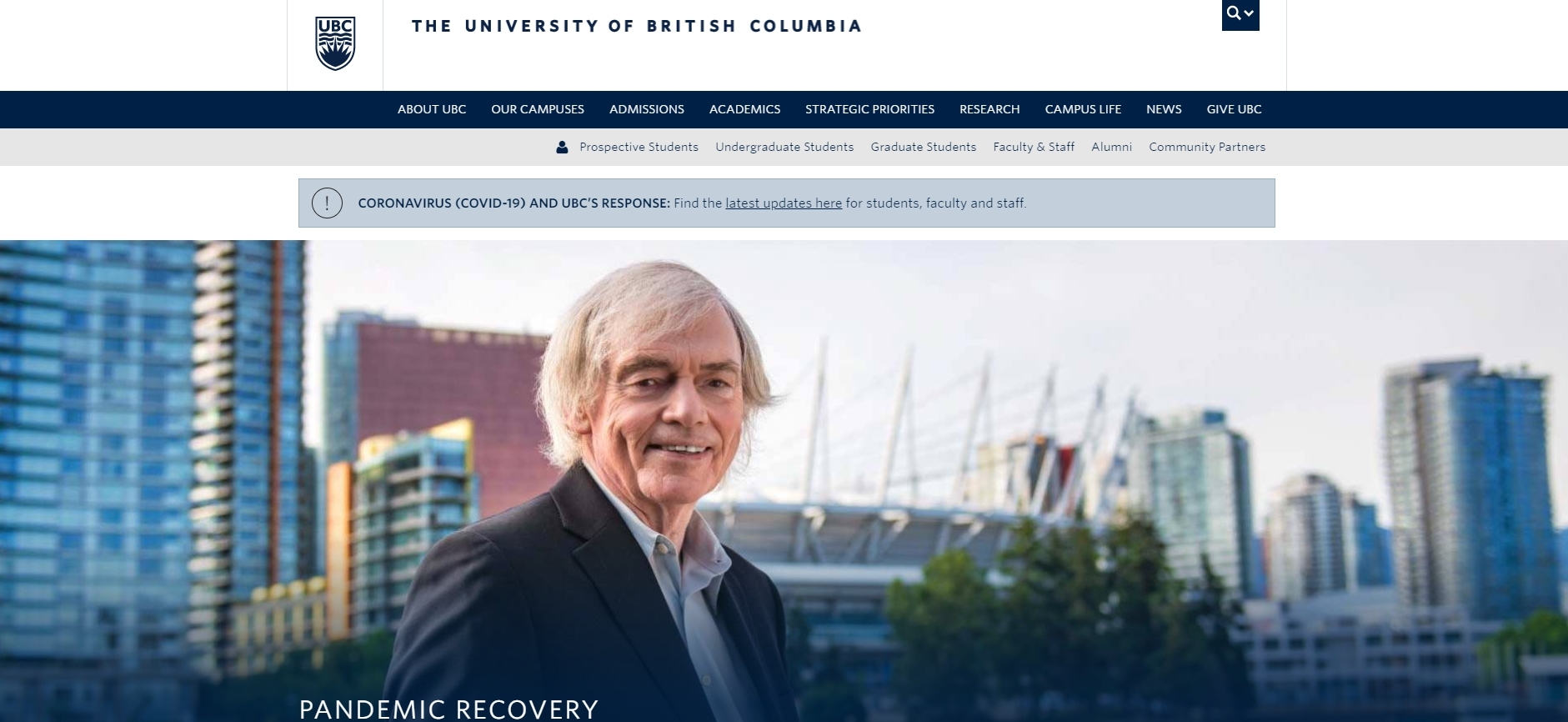 University of British Columbia : Best law Schools in Canada