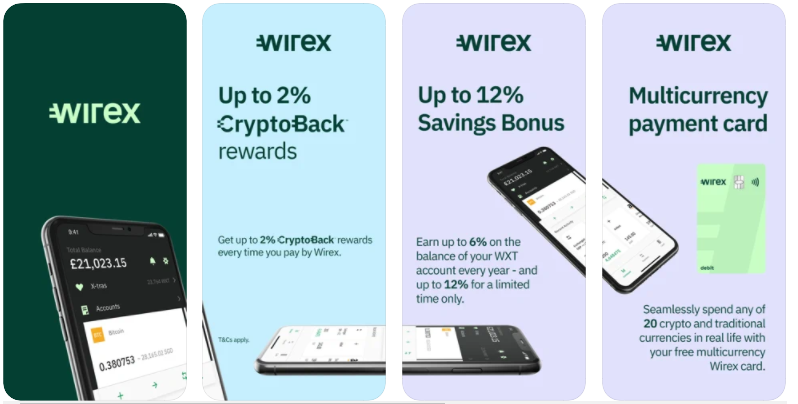 Wirex - best crypto wallet