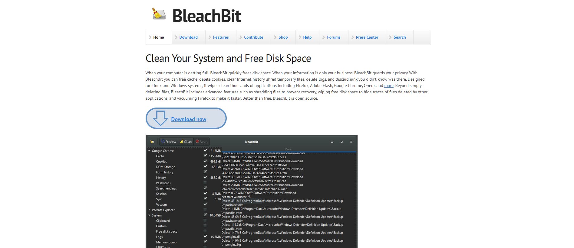 bleachbit