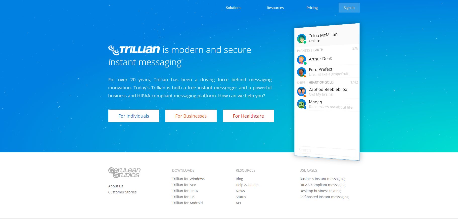 trillian- Apps Like Camfrog