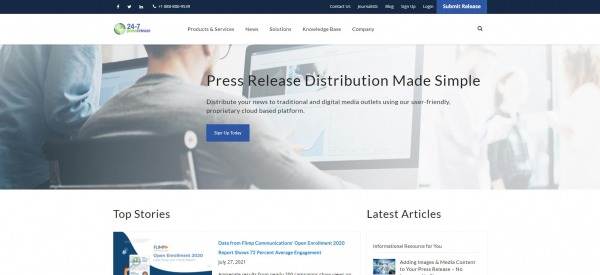 24-7 Press Release Newswire - Press Release Distribution Services