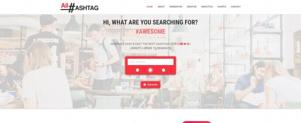 All Hashtag - hashtag generator