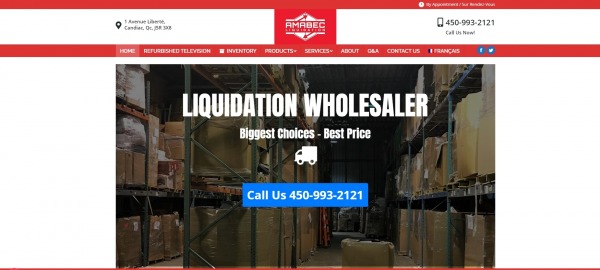 Amabec Liquidation Inc. - Liquidation Stores Montreal