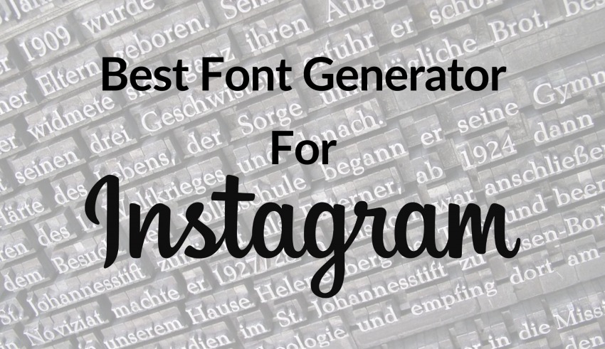 Best Font Generator For Instagram