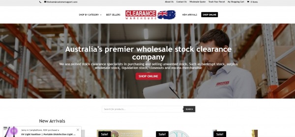 Clearance Warehouse