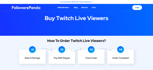 Followers Panda: Buy Twitch Live Views