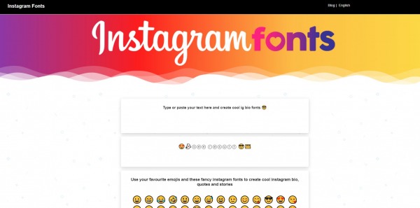 Font Social - Instagram Font Generator