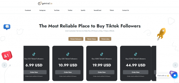 GetViral - Buy TikTok Shares