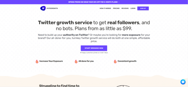 HypeGrowth - Twitter Growth Service