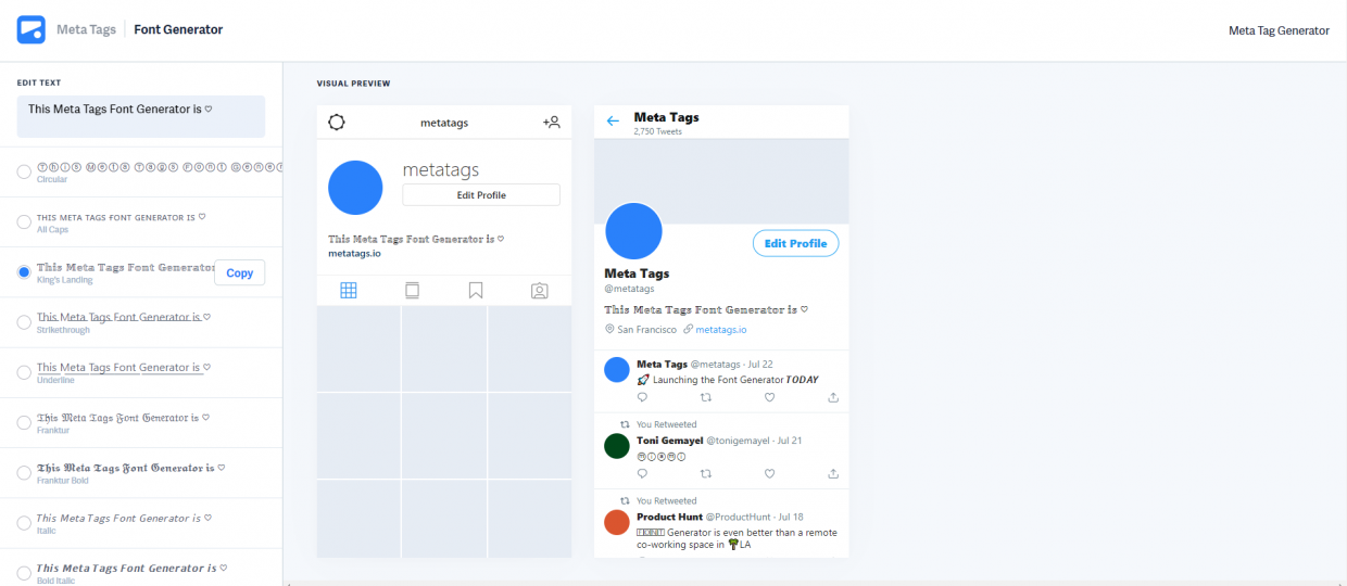 10 Best Instagram Font Generator To Make Your Post Unique (2024)