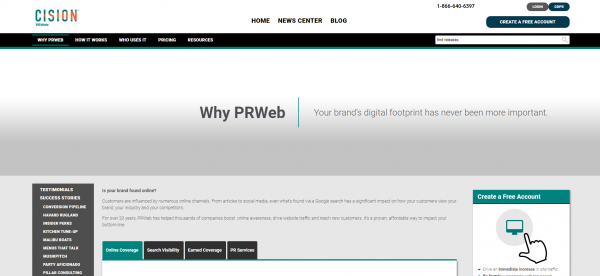 PRWeb - Press Release Distribution Services