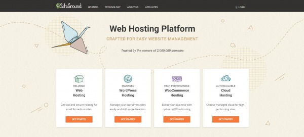 SiteGround - Shared Web Hosting