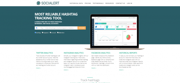 Socialert - Hashtags For Twitter