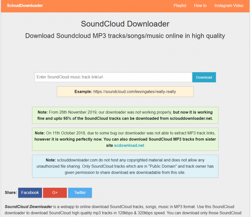 soundcloud downloader application