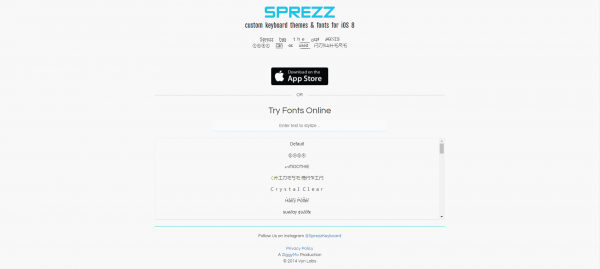 Sprezz Keyboard