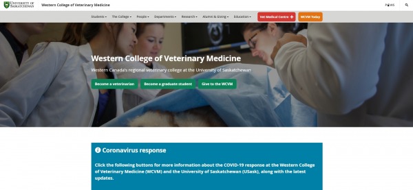 The Western College of Veterinary Medicine (WCVM)