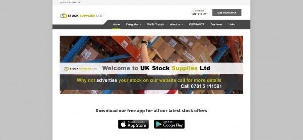 UK Stock Supplies LTD-liquidation stores