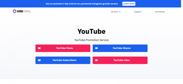 UseViral: YouTube Promotion Service Provider