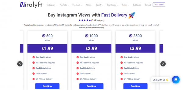 Viralyft: Buy Instagram Story Views