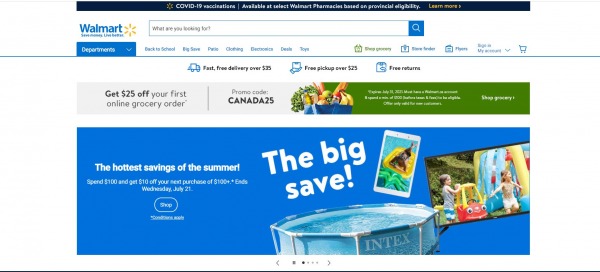 Walmart Canada -Liquidation Stores In Canada 