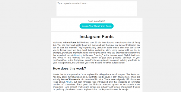 instafonts - Instagram Font Generator