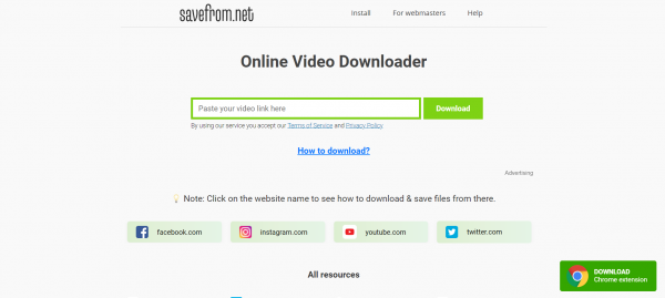 savefrom.net - Vimeo Video Downloader