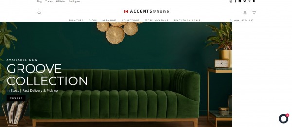 Accents Home - furniture Store in London