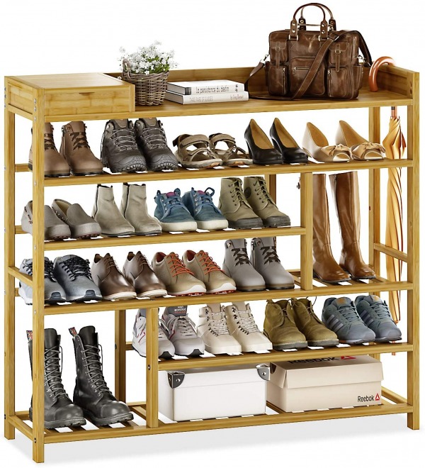 Bamworld 5 tier shoe rack