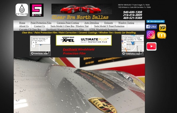 Clear Bra North Dallas - car paint protection film Dallas