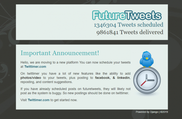 Future Tweets - Twitter Scheduling Tool