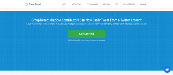 GroupTweet: Twitter Management Tool