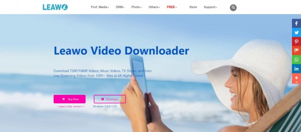 Leawo Video Downloader: Twitter Video Downloader