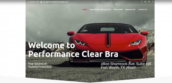 Performance Clear Bra - Car Paint Protection Film