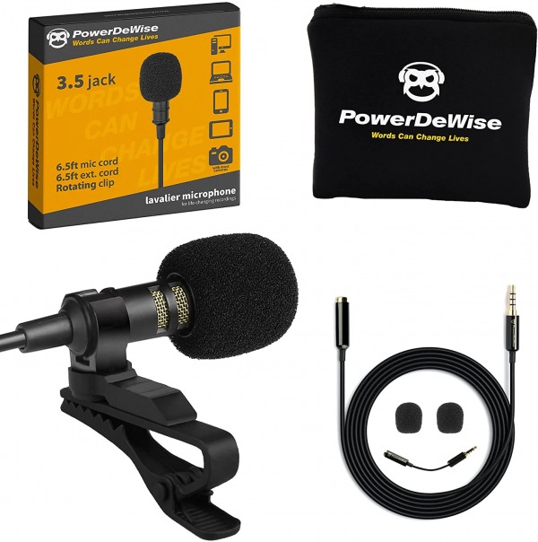 Professional Grade Lavalier Lapel Microphone 