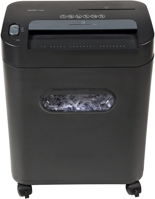 Royal 112MX 12-Sheet Cross Cut Shredder